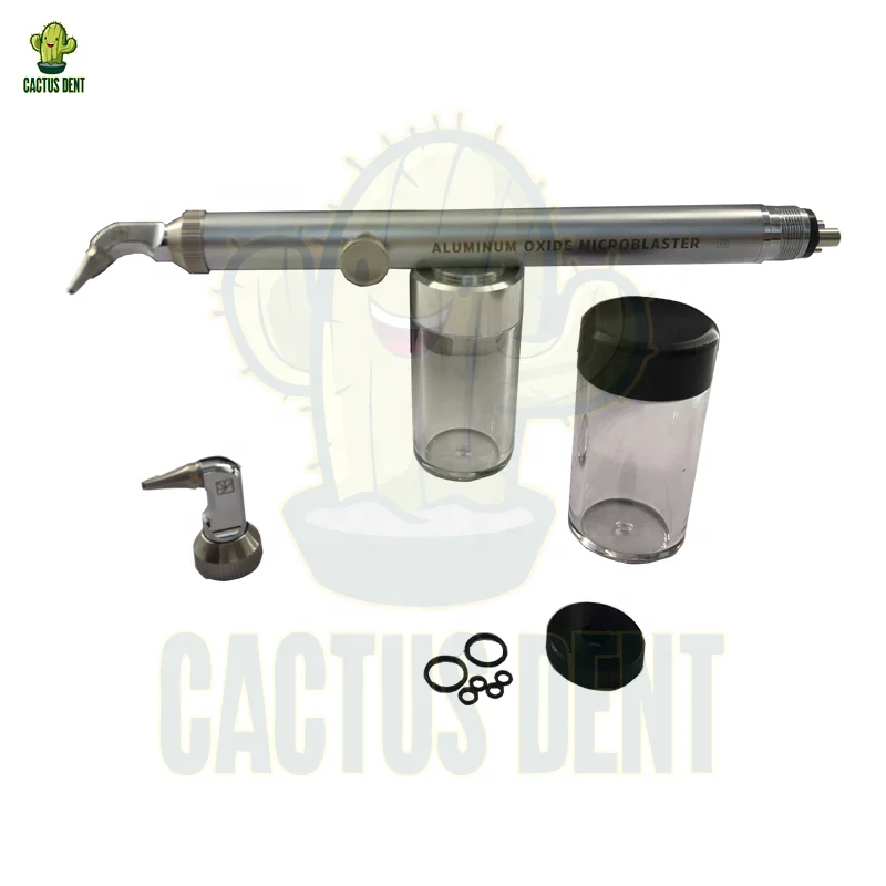 Sandblasting machine dental aluminum oxide sandblaster air abrasion with water / Orthodontic abrasive instrument microblaster