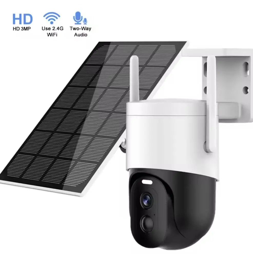 Новый дизайн 3MP 2K домашняя камера системы безопасности Беспроводная Wi-Fi камера видеонаблюдения уличная камера ptz ip