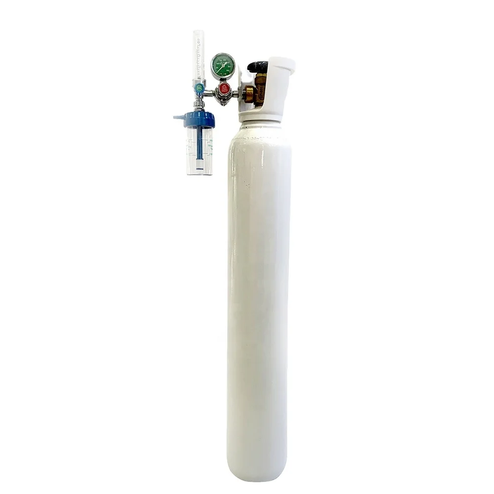 Wholesale 37Mn  15L Steel Medical Oxygen /Helium Gas Cylinder,Medical O2 Cylinder for hospital