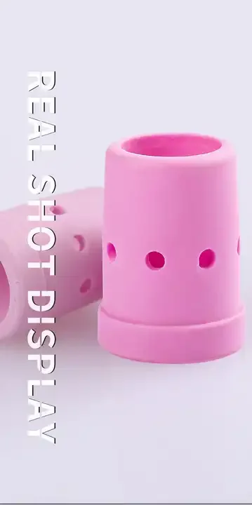 pink color ceramic nozzle MAG MIG welding spare parts