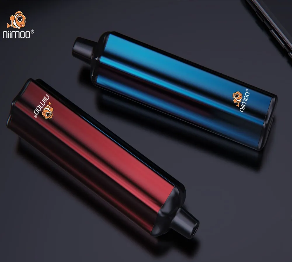 Niimoo 2021 best seller vaporizer gunpod oem odm evaporator pen hookah 3000 unique shape 8ml rechargeable Vaporizer