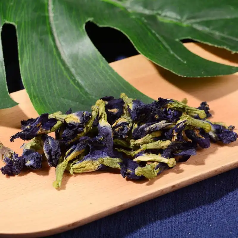 Бесплатные образцы, чайный чай с бабочкой и горохом