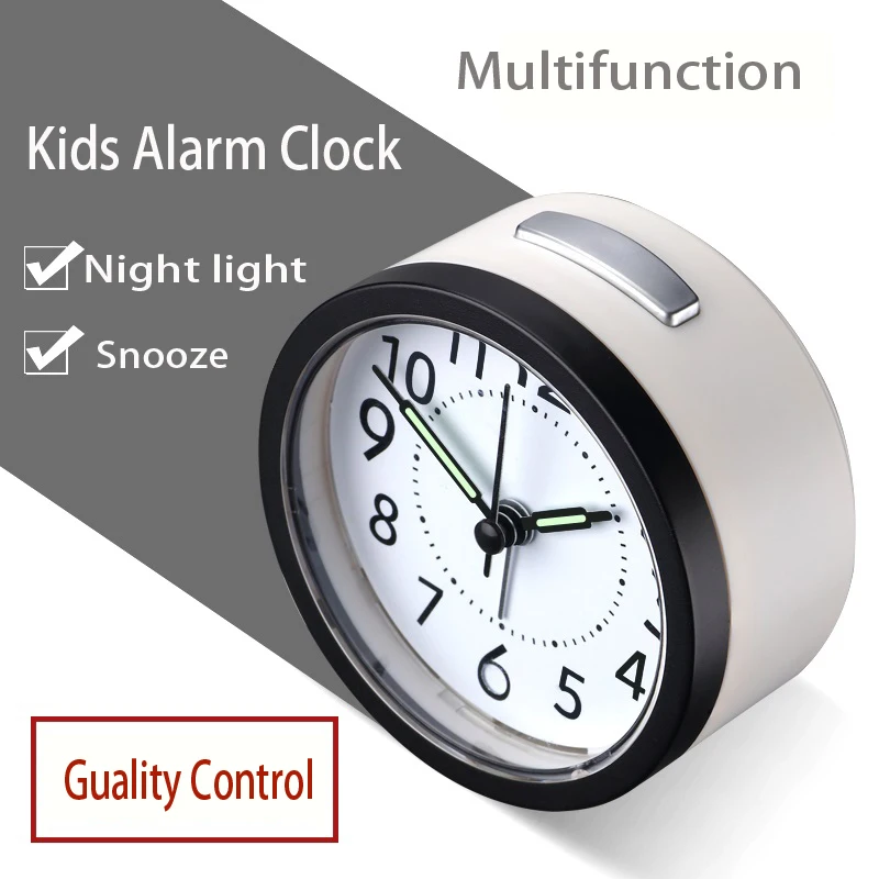 
antique loud wholesale personalized world funny acrylic desk snooze night light alarm clock for heavy sleepers 