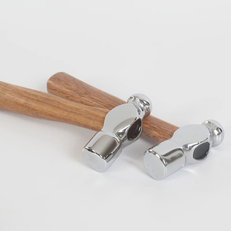 High quality small round head hammer with wood handle