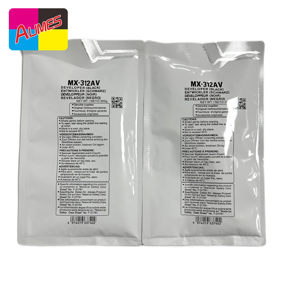 Wholesale MX312 MX312CV/AV MX-312 Sharp Japan Developer Powder for Sharp MX 2608 3108 3508 280 Copier