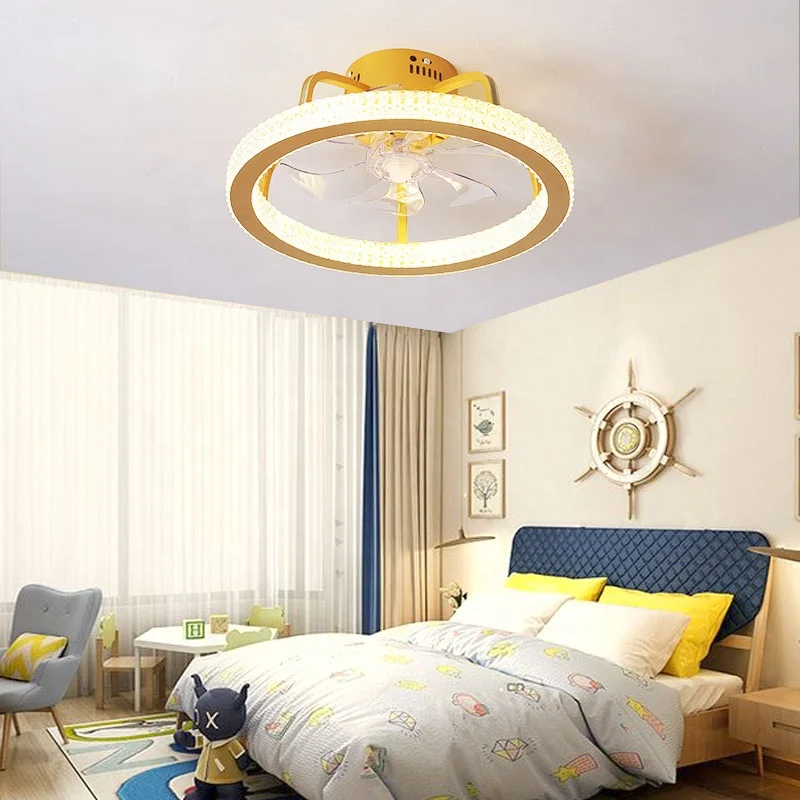 
2021 New Low Profile Quiet Electric Fan with 7 ABS Blades Modern Design 