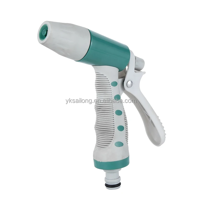 Adjustable Soft Grip Plastic Water Spray Nozzle Car Wash Gun Factory Price Hot Sale