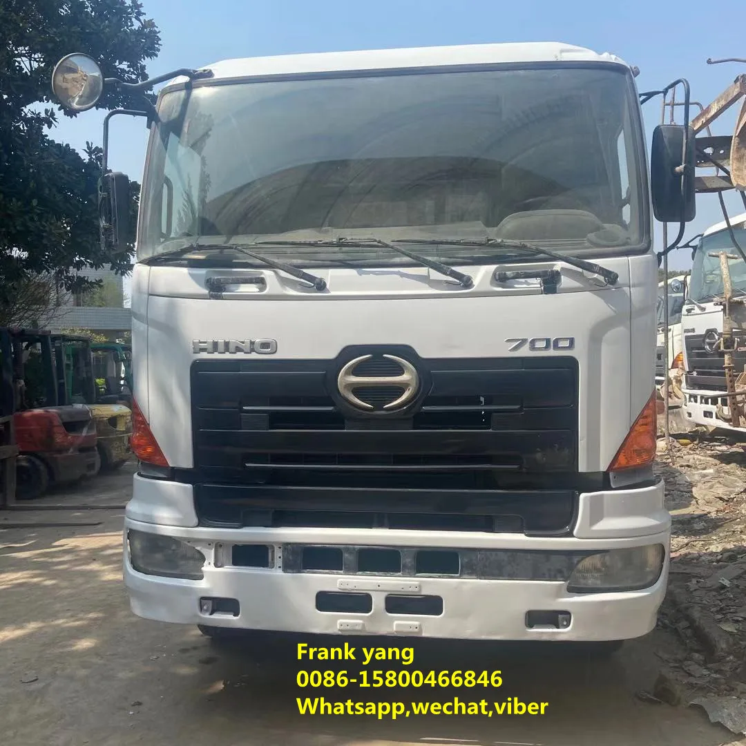 Japan used Hino mixer truck 6x4 used concrete mixer truck hino