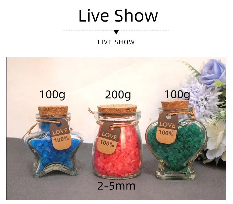 Himalayan Pink Crystal Sea Salt Bath Sand Organic Bulk Salt Manufacturer Sweet  Aroma Foot Custom Packaging Welcomed Cheap