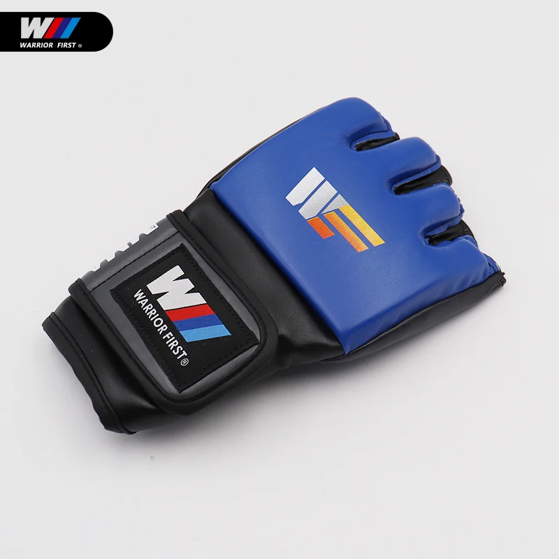 
Half Finger Boxing Gloves Soft PU Leather MMA Fighting Kick Boxing Gloves Karate Muay Thai Training Workout Gloves 
