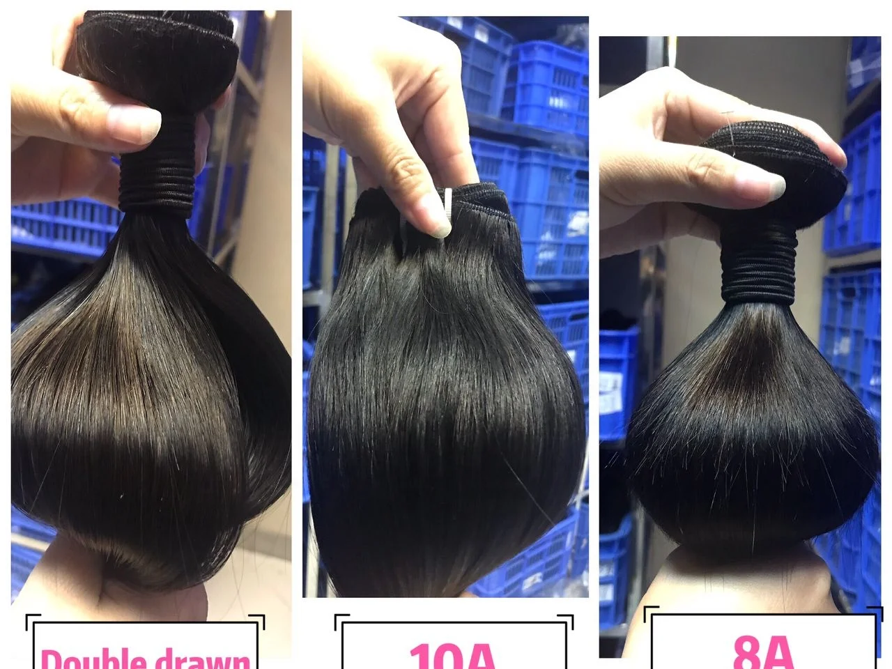 9A Nigeria Vietnamese Malaysia Premium Super Double Drawn Bouncy Breme 12A Chinese Drop Shipping Raw Indonesia Remy Virgin Hair