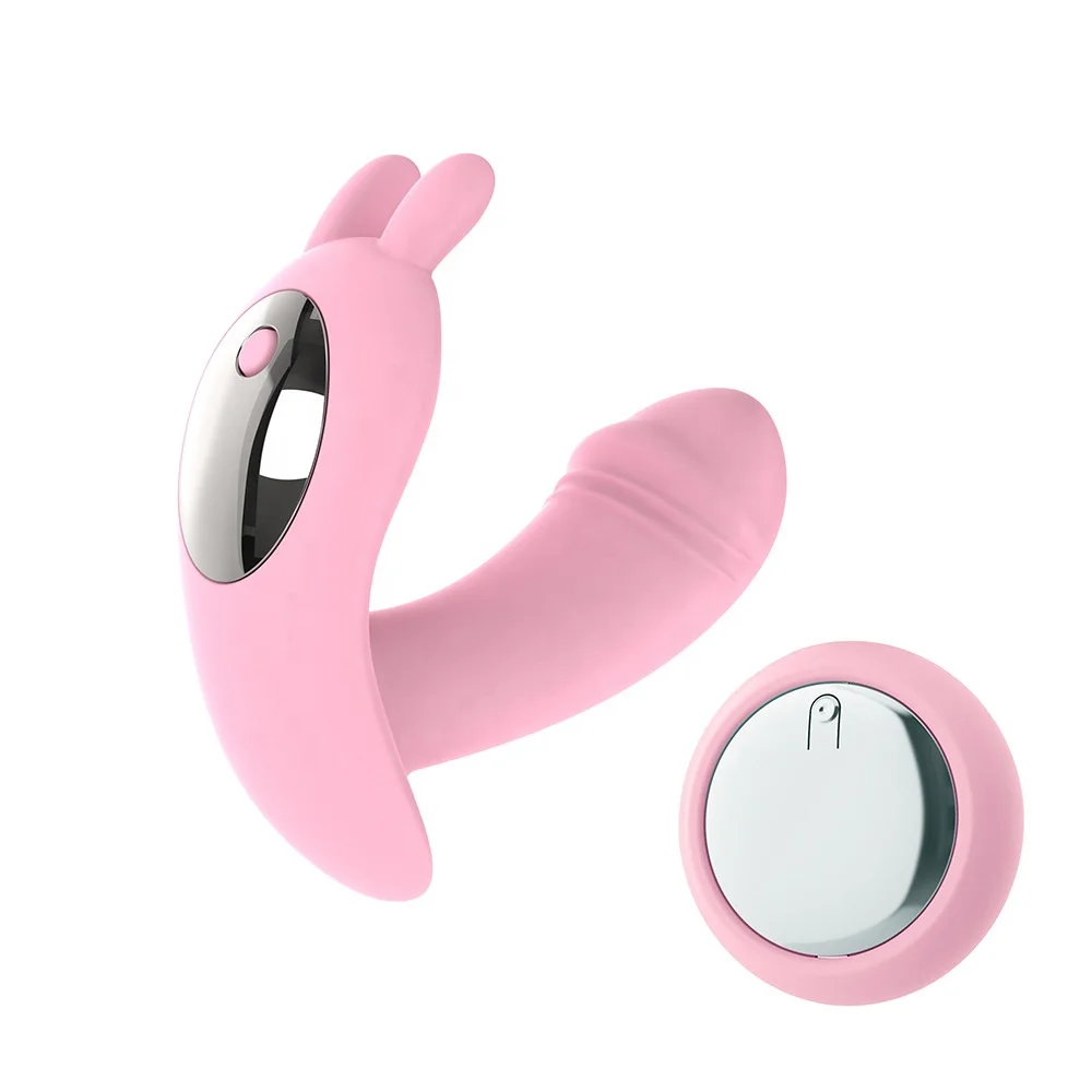 Wearable Female Vibrator Medical Silicone 10 Modes Wireless Remote Control Vibrating Rechargeable Massager Sex Toys