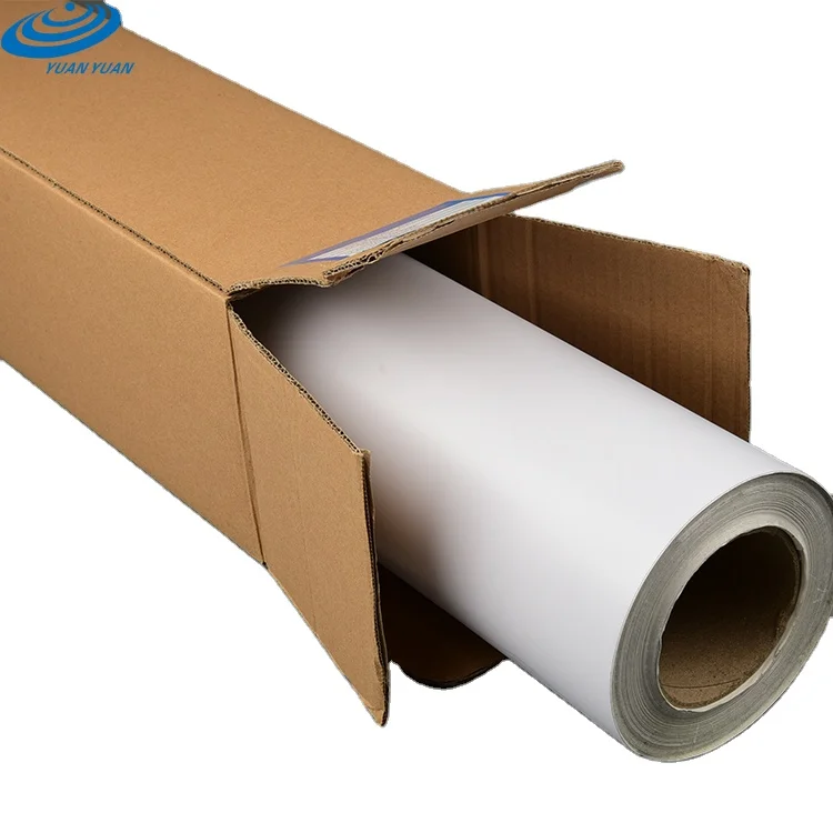 Самоклеящиеся глянцевые виниловые Струйные печатные материалы