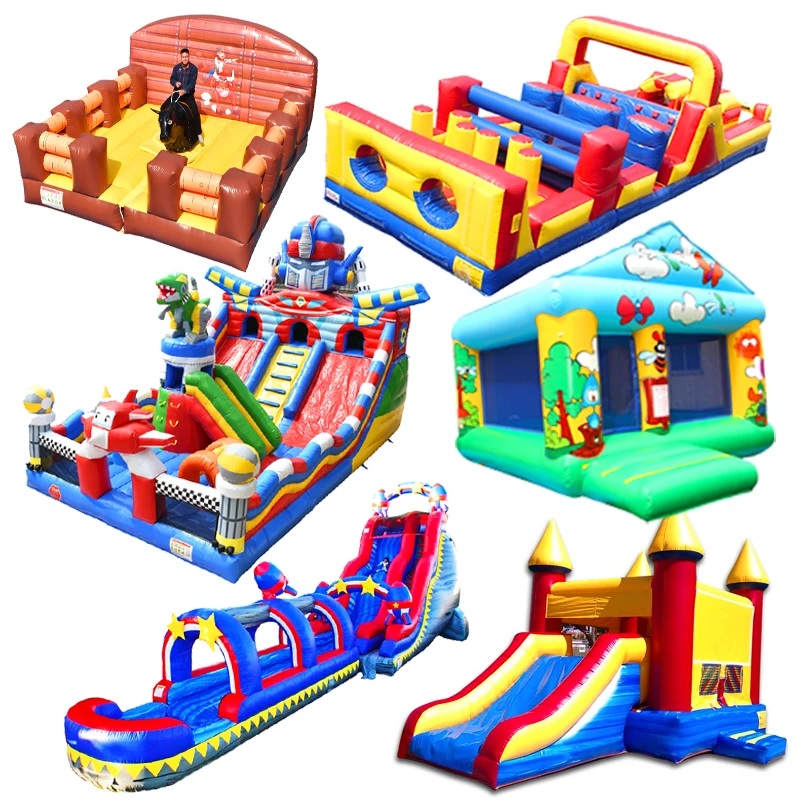 Inflatable Games Xtreme Rocket Obstacle Course Adult Size Sport Interactive Game