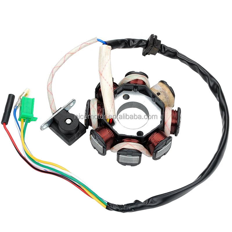 Engine coil 8 Coil Pole Magneto Flywheel Stator GY6 125cc 150cc PIT Quad Dirt Bike ATV Buggy motorcycle Scooter
