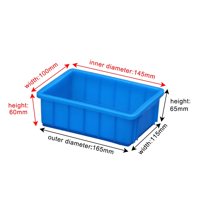 LK Various Models Collapsible Plastic Turnover Crate Multifunctional Parts Storage and Arrangement Box