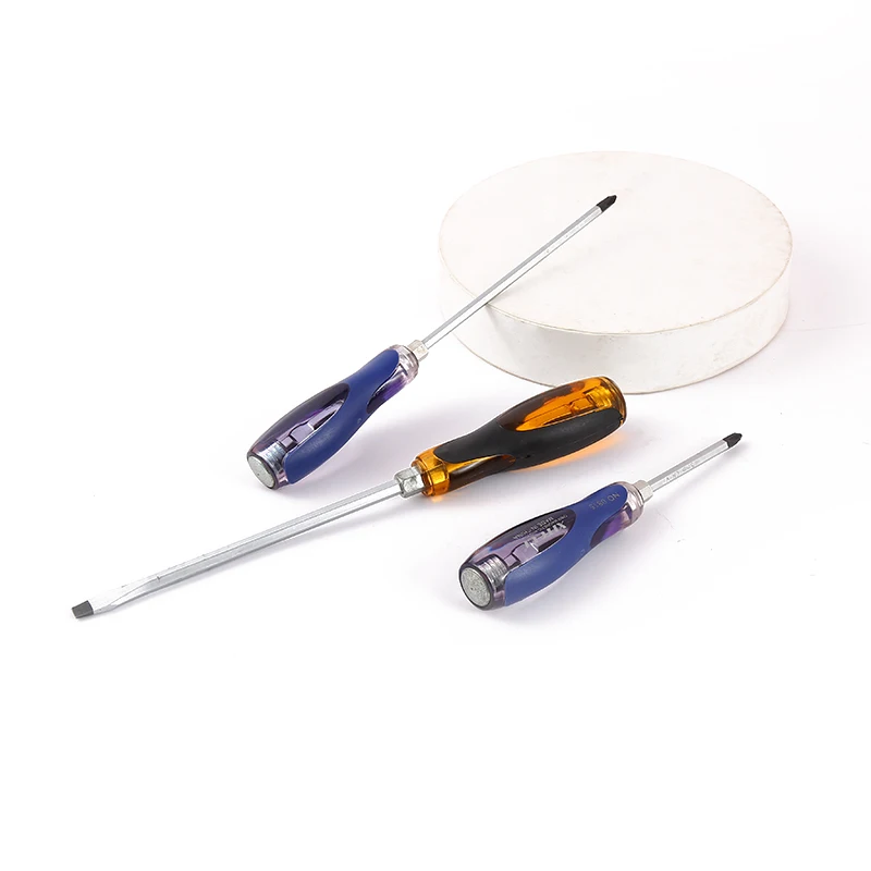XITELI Magnetic Screwdriver 6mm/5mm Slotted PhillIps Double Head Drive go through screwdriver
