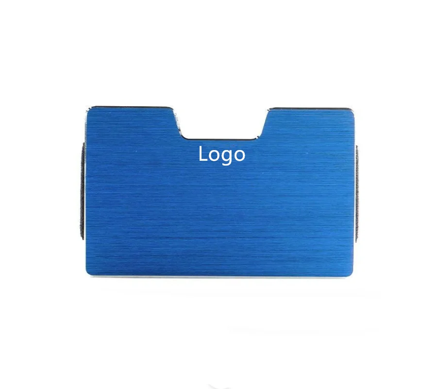 15 Card Capacity RFID Blocking Card Holder Space Grade Lightweight Aluminum Quick Card Access Storage Non Traditional Wallet