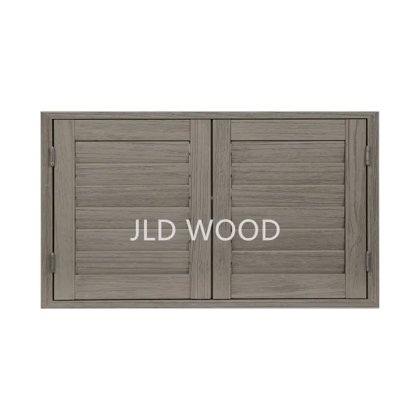 Wood plantation shutters for home decoration factory direct supply shutters wholesale