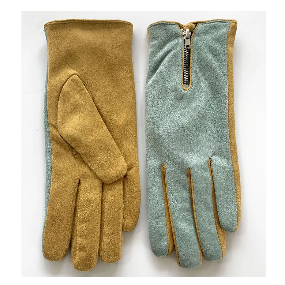 China manufacturer factory price ores bimetallic touring knit mittens  mittens touch screen mittens