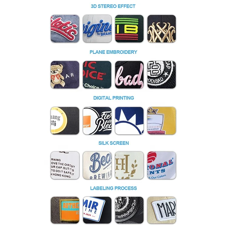 
New Design Your Own Logo 5.6 Panel Dad Hat Custom Embroidered Cap Hat Men Baseball Cap 