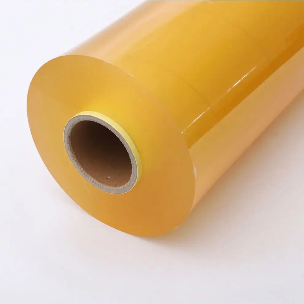 PVC / PE material casting packaging film,YA HUI FOOD WRAP cling film