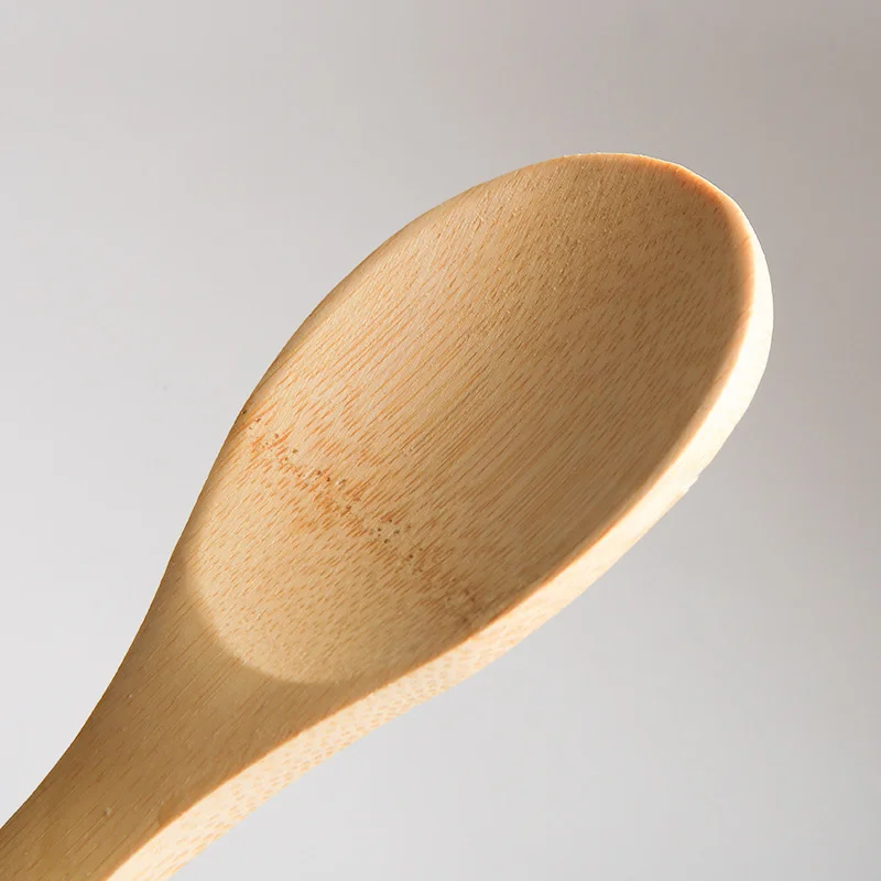 Handmade Small Wooden Spoon Honey Teaspoon Seasoning Coffee Tea Sugar Salt Jam Mustard Ice Cream Bamboo Spoons