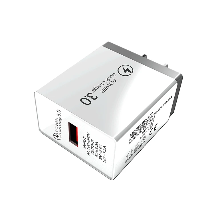 
Quick Charge 3.0 18W Home Wall House Travel Charger for iPhone Huawei 