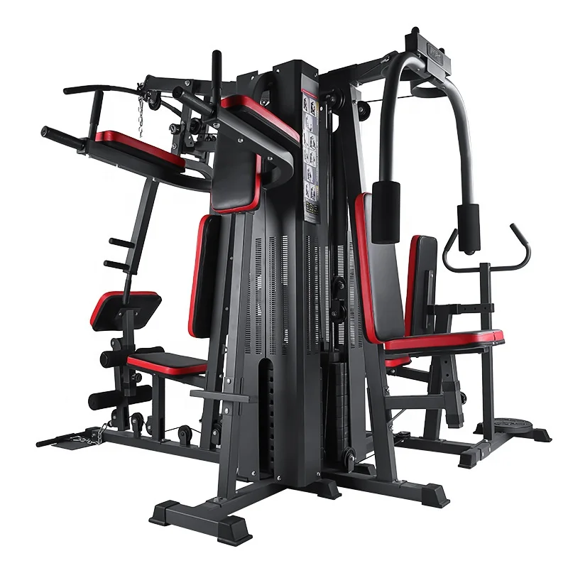 2020 New commerical fitness equipment 5 station gym machine gym multistation integrated gym trainer