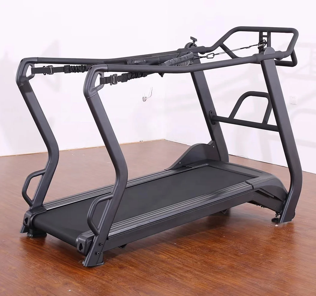 2024 Latest Self Generating Curved Treadmill with Monitor