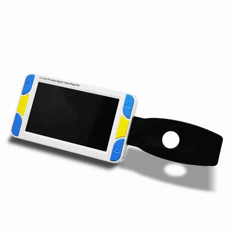 5 inch LCD Electronic Handheld Video Magnifier for Low Vision Reading CCTV,PC function 4x-32x
