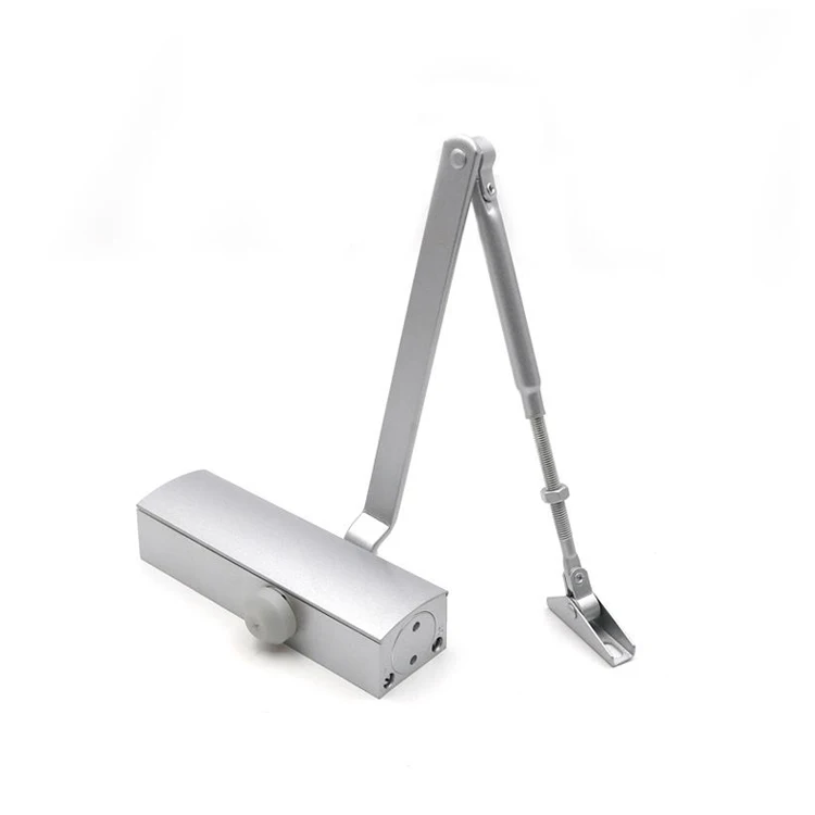 180 degree Aluminium Adjustable overhead concealed Hydraulic Door Closer supplier for Automatic Doors