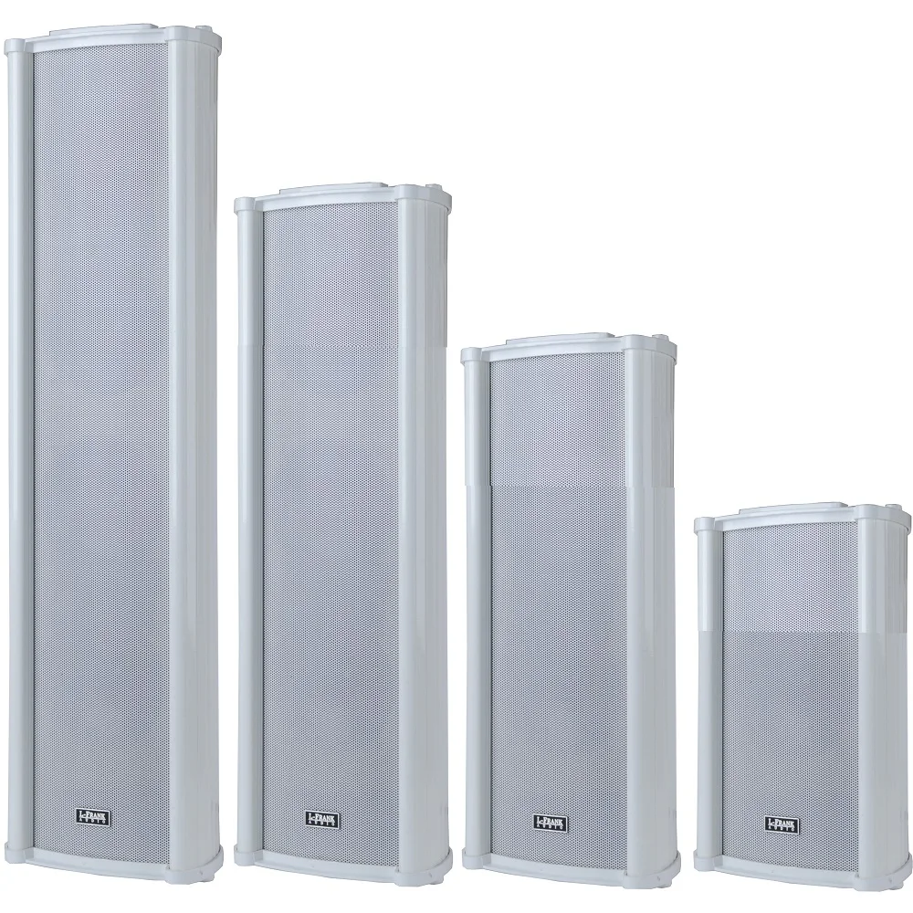 HYS40B 40W Aluminium Column Pillar Speaker,4x5' Woofer 4*5-Inches