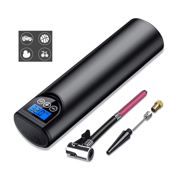 Wireless car air pump portable hand held air pump tire inflators football tyre pump