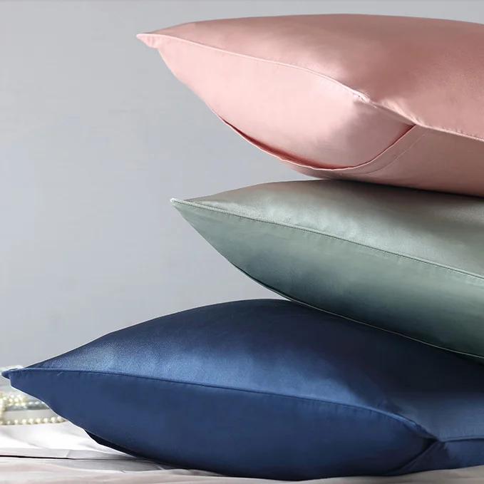 Bedsheet And Pillowcase Satin Pillow Cover Silk Pillowcase