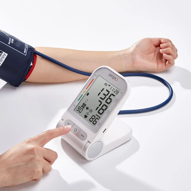 Electronic medical tensiometro LCD screen digital  upper arm blood pressure monitor accurate bp machine spaygmomamometer