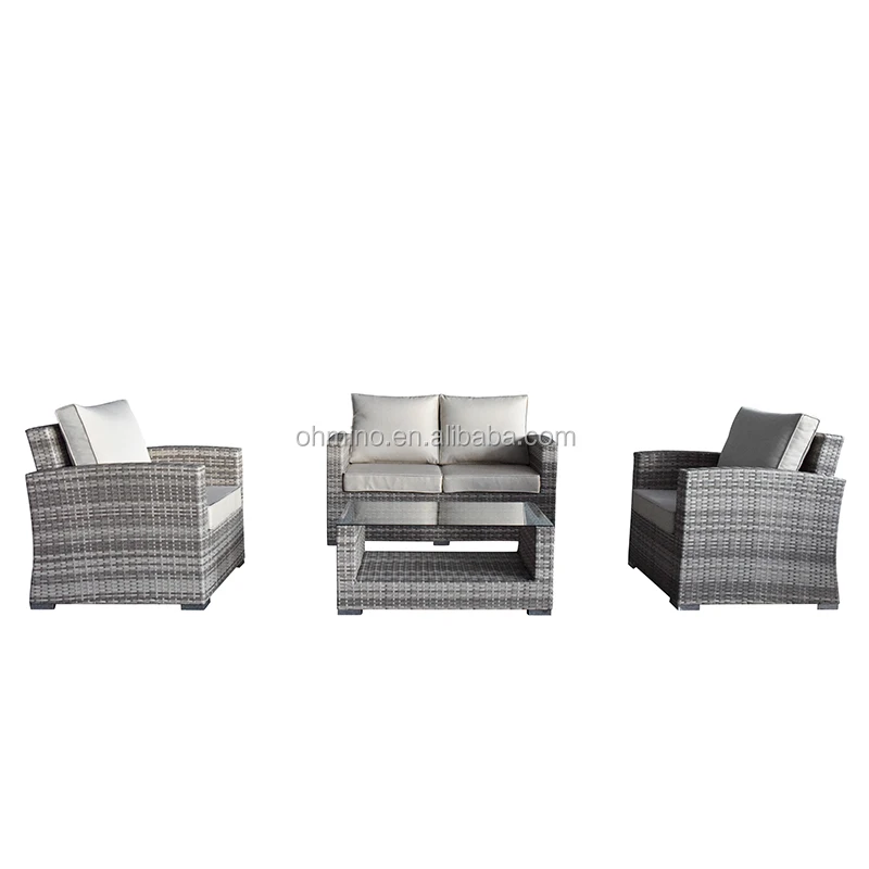 home hotel Furniture Garden Customized New Fashion Rattan Sofa Sets for  Indoor and outdoor