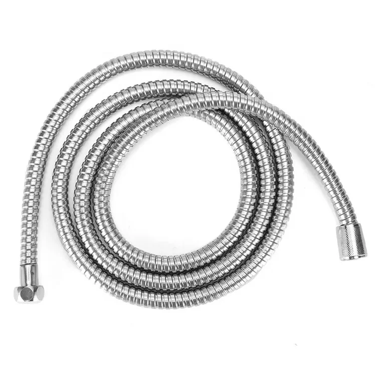 bath flexible braided anti-twist gold shower 201 s s hose chrome tube manufacturer