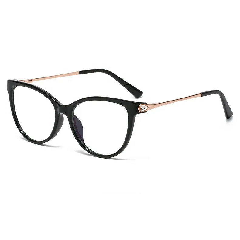 Buy 1 Get 1 Cat Eye TR90 Frames 608 Cheap Prescription Glasses Online Customization Astigmatism 0~200 Optical Eyeglasses