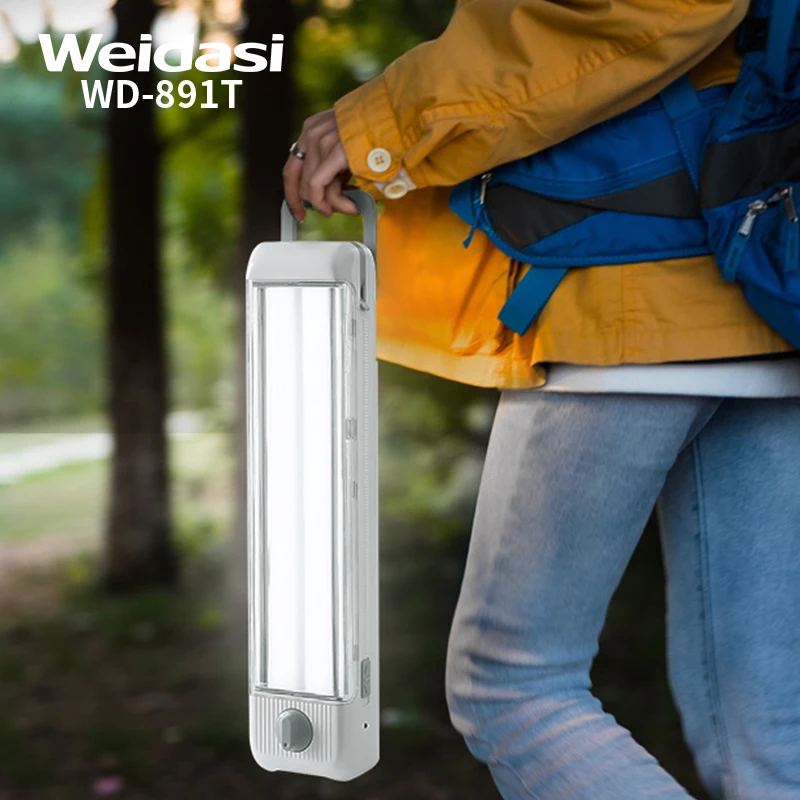 Weidasi Outdoor IP65 Rechargeable Led Exit Emergency Light Bulkhead Factory Price Indoor DC or AC/DC Operated 12pcs/ctn 2-year