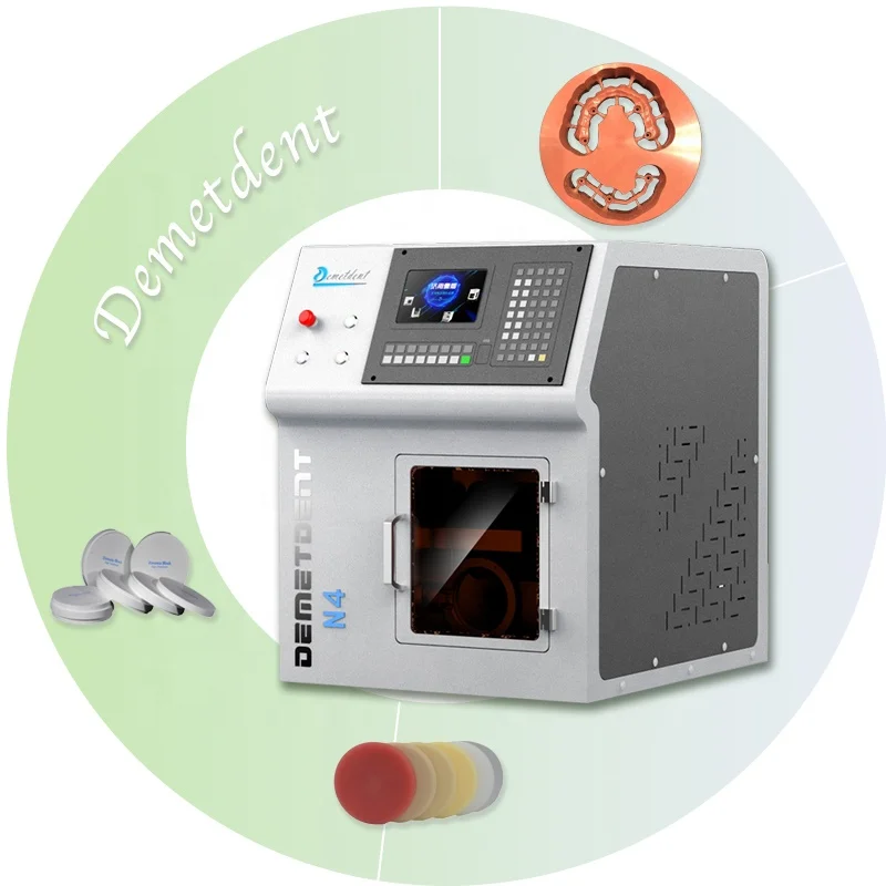 cheap 4 axis zirconia dental lab cnc cad cam dry wet metal dental milling machine for  4 axis china dental zirconia block