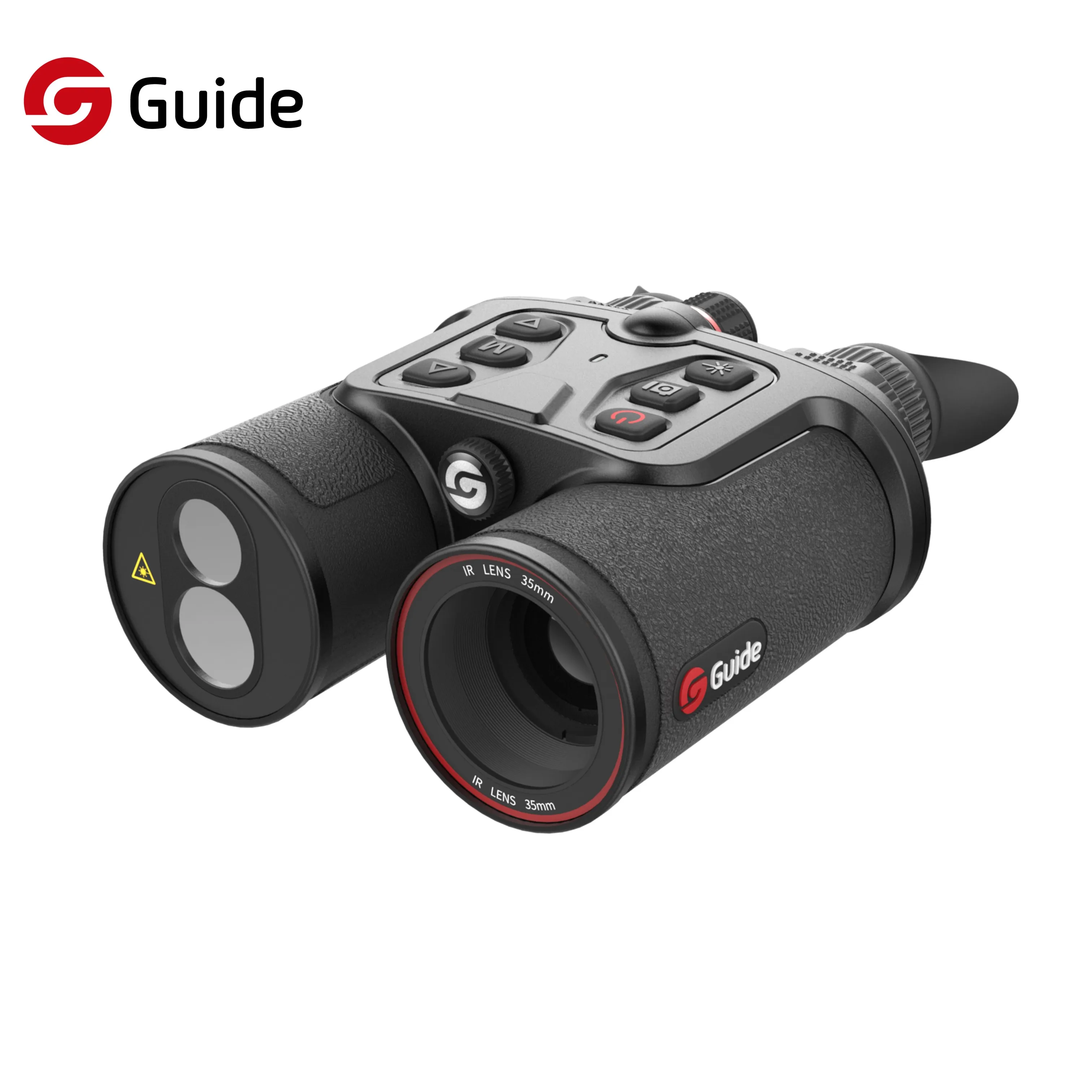 IP66 Encapsulation thermal binoculars night vision scope thermal imagery night vision binocular For Border Patrol
