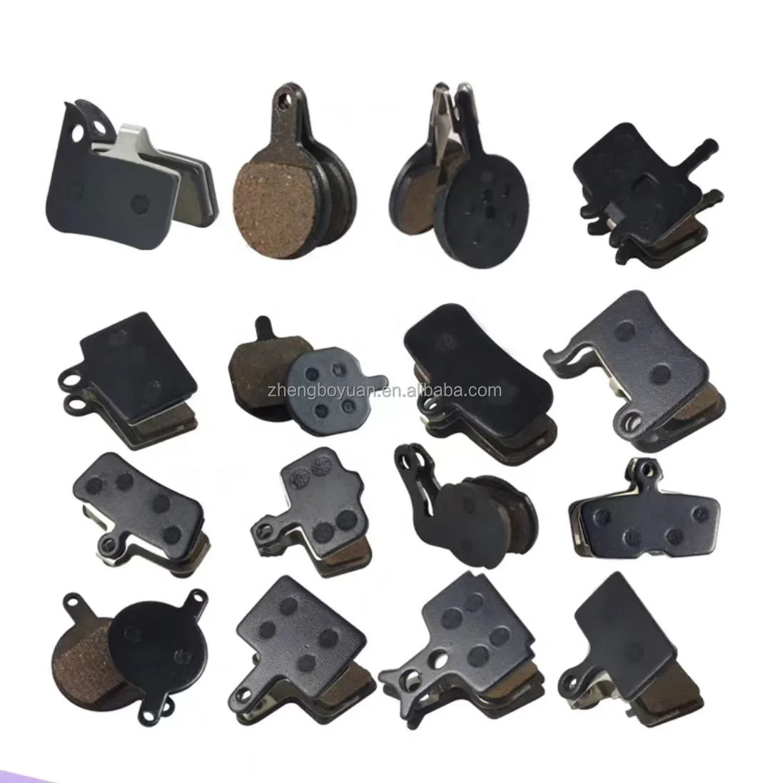 RIDERACE MTB Bicycle Disc Brake Pad Hydraulic Disc Brake Pads Semi-Metallic Resin Cycling Brake Pads For SHIMANO SAINT QUADIEM