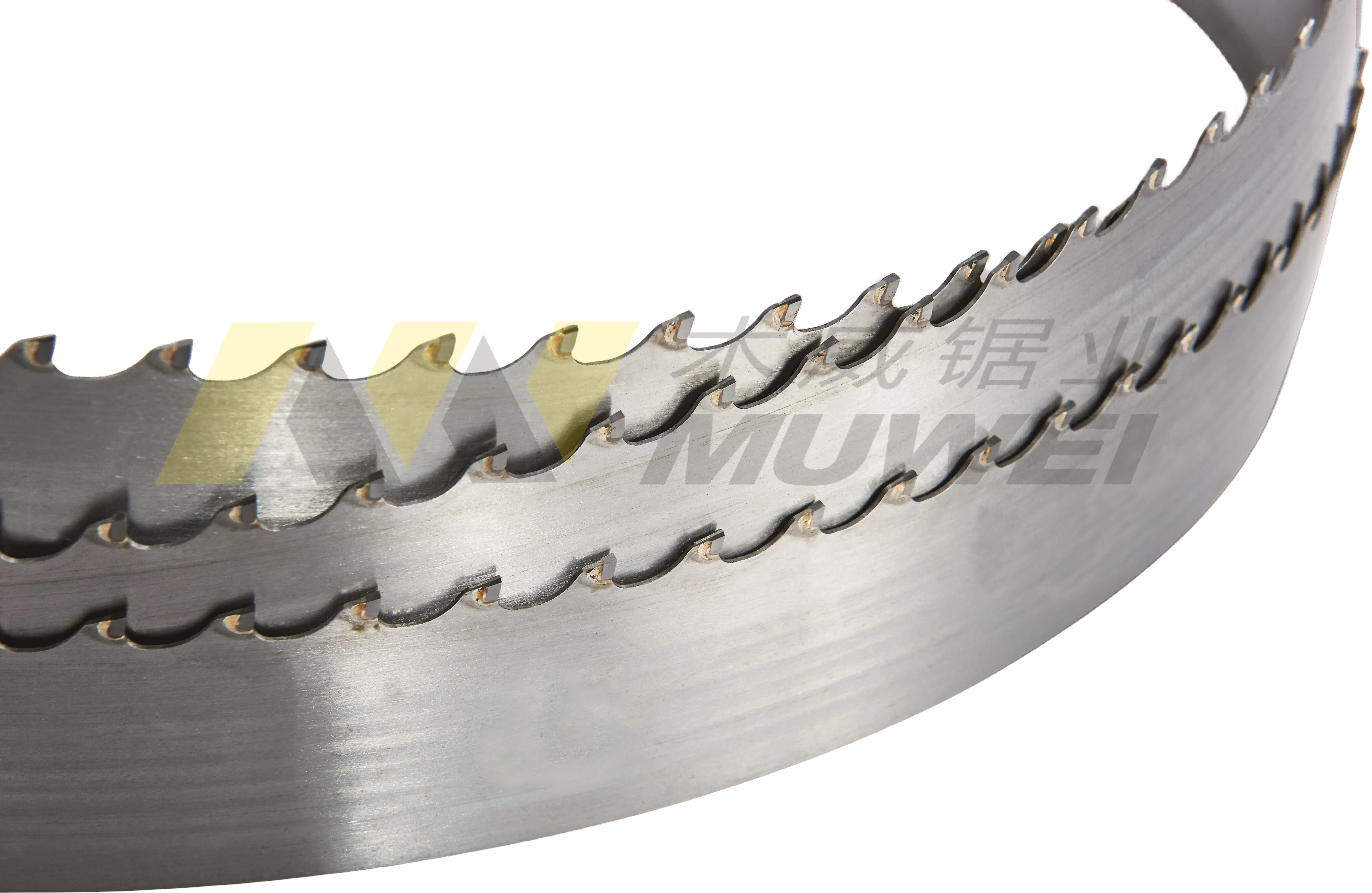 Size Customized Horizontal And Vertical Stellite Band Saw Blade For Sawmill Woodworking