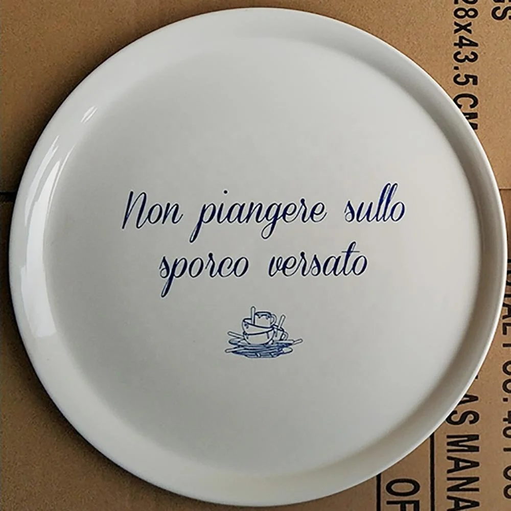 12 inch 30cm ceramic pizza plate