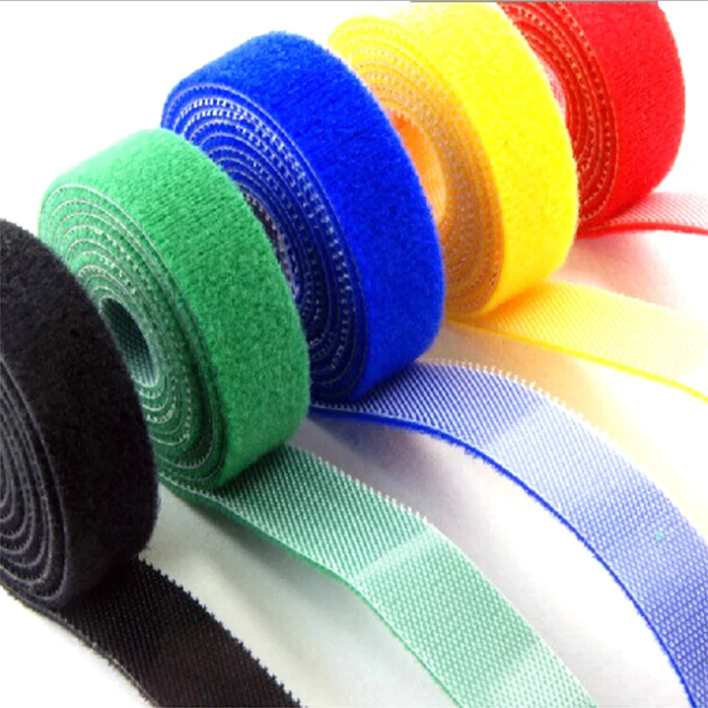 Back To Back Colors Hook And Loop Cable Strap