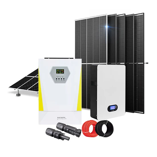Complete design hybrid home solar power system 5kw solor generate system pv mini house solar hybrid kit