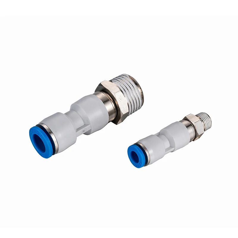 SMC Type NRC NRL Series In Stock Rotary Straight Elbow Pneumatic Quick Connector One Touch Fittings