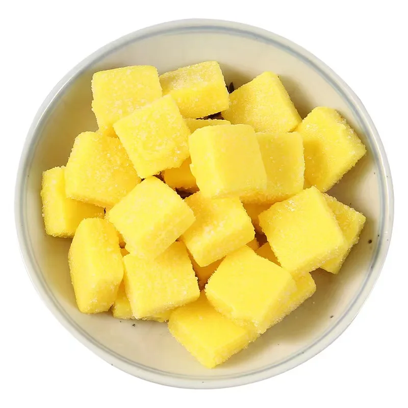 Durian Thai-flavor candy assorted fruit cube fudge is the best-selling product for export