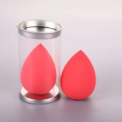 Laser Your Logo Beauty Sponges Makeup Sponges Green Makeup Tube With Sponge